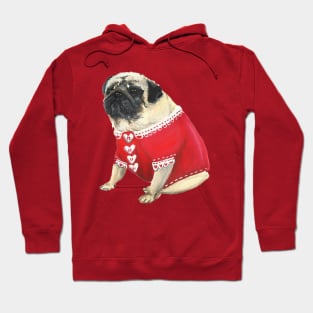 Sweet Pea the Pug Hoodie